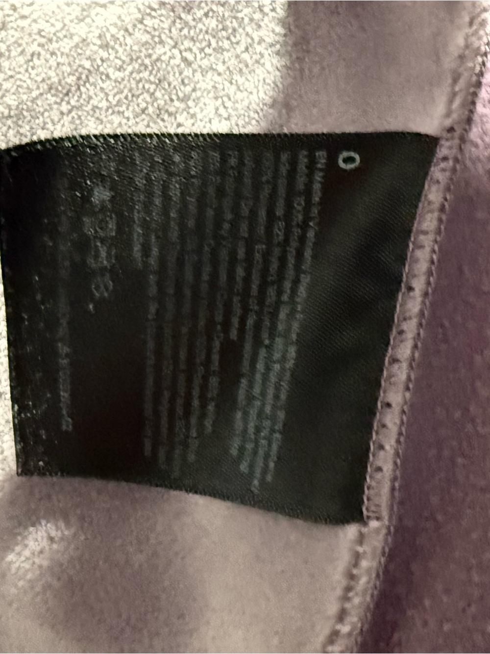 Lululemon Cross Chill RepelShell Jacket Size 0 Purple Mauve Running - Picture 12 of 12